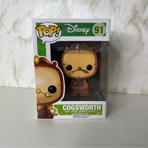Funko pop Disney cogsworth
